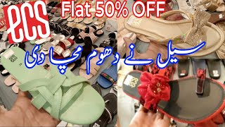 ECS shoes Flat 50 oFF sale 2024  ECS shoes collection [upl. by Kerri]