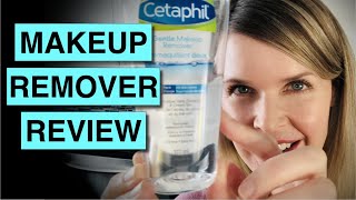 Not just for eyes Cetaphil Gentle Waterproof Makeup Remover REVIEW [upl. by Stoat]