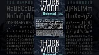 Thornwood Font Download [upl. by Mcnully938]