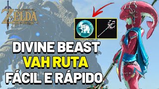 ZELDA BREATH OF THE WILD GUIA DIVINE BEAST VAH RUTA COMO RESOLVER OS PUZZLES E PASSAR  DICAS [upl. by Anyah354]