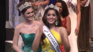 2020 MISS KANSAS TEEN USA Crowning Moment [upl. by Akemit911]