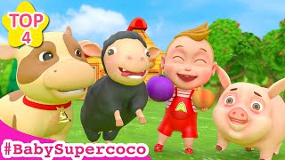 Mix  Old MacDonald Had a Farm Baa Baa Black Sheep  Sumococo Most Viewed Videos  Animal Songs [upl. by Oralie811]