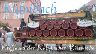 Eröffnung der Kulmbacher Bierwoche [upl. by Apul]