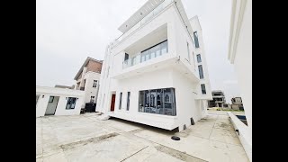 5 Bedroom Detached Duplex Osapa London Lekki Lagos Nigeria [upl. by Ardnosak]