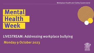 Addressing workplace bullying [upl. by Oigroig]