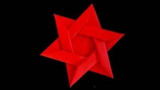 How to make an Origami Star of David [upl. by Ola]