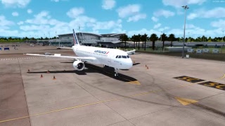 P3D v4  FSLabs A320 in the Caribbeans [upl. by Nels]