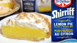 Lemon Meringue Pie  Shirriff  Easy to make pie [upl. by Xuagram]