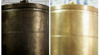 பித்தளை பாத்திரங்கள் ஜொலிக்க வேண்டுமா BRASS POOJA MATERIALS CLEANING TIPS  HOW TO CLEAN BRONZE [upl. by Anemij]