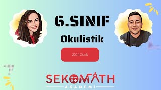 6SINIF OKULİSTİK 3 MATEMATİK DENEMESİ ÇÖZÜMLERİ 2024 [upl. by Meletius631]