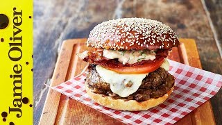 Jamie’s Italian Burger  Jamie Oliver amp Gennaro Contaldo [upl. by Japheth]