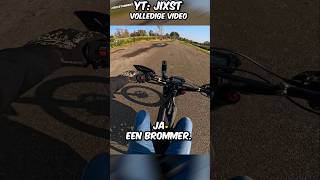 ZIEKSTE BROMMER VOOR 16 JAAR motorvlog brommers [upl. by Ynaffets356]