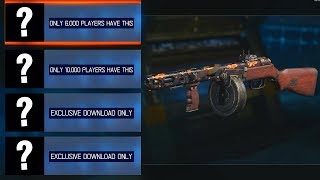 The 4 RAREST CAMOS In BLACK OPS 3 How Many Do You Have [upl. by Sellihca]