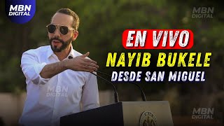 EnVivo Presidente Nayib Bukele Inaugura Periférico Gerardo Barrios en San Miguel [upl. by Bracci721]