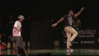 Greenteck vs BRUCEOLD SCHOOL NIGHT VOL21POPPING 1vs1 BEST8 BATTLE [upl. by Enovad321]