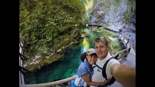 SOTESKA VINTGAR SLOVENIA  THE VINTGAR GORGE  PINAY IN AUSTRIA  SLOVENIA TRIP  DAY 2 IN BLED [upl. by Flatto]