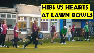 The Most Scottish Match Ever Hibs vs Hearts At Lawn Bowls [upl. by Anitirhc949]