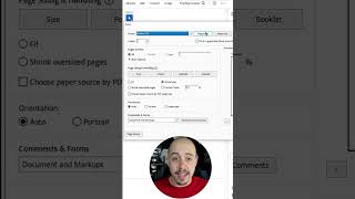 How to resize a pdf using adobe acrobat pro dc accessibility howto shorts [upl. by Johst]