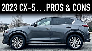 Pros amp Cons 2023 Mazda CX5 Turbo [upl. by Catto]