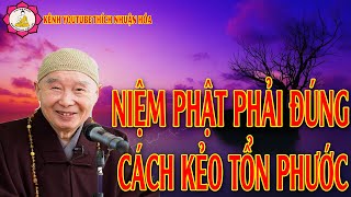 Niệm Phật Phải Đúng Cách Kẻo Tổn PhướcPháp Sư Tịnh Không Giảng  Kênh Thích Nhuận Hóa [upl. by Aseela]