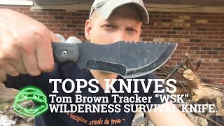 Tom Brown Tracker Knife Review [upl. by Naga]