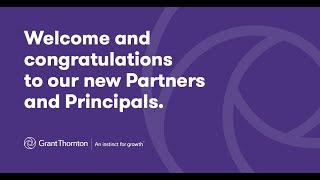 Grant Thornton LLP Canada 2019 New Partners and Principals [upl. by Nuriel]