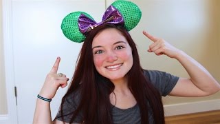 DIY DISNEY MICKEY MOUSE EARS TUTORIAL [upl. by Grote]