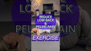 Exercise to Reduce Lower Back amp Pelvic Pain [upl. by Yreffoeg937]