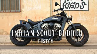 Indian Scout Bobber 1200 Custom🇺🇸  Indian Motorcycle Cinematic [upl. by Ailugram]