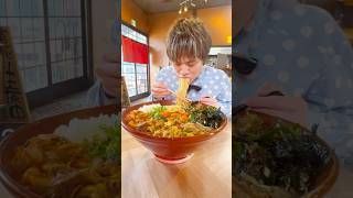 【大食い】お客さんが2度見するラーメン7kgを制限時間45分で完食できるの？ 大食い 早食い デカ盛り shorts asmr fastfood [upl. by Amargo]