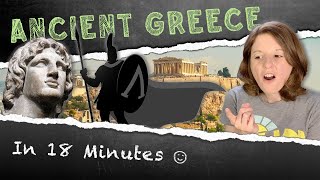 American Reacts to Ancient Greece in 18 Minutes [upl. by Loux]