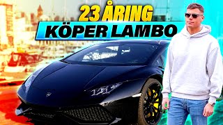 23 ÅRING KÖPER LAMBORGHINI HURACÁN [upl. by Atsuj]