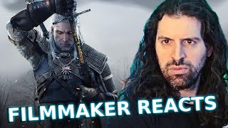 Filmmaker Reacts The Witcher 3  Wild Hunt  Killing Monsters [upl. by Aisayt32]