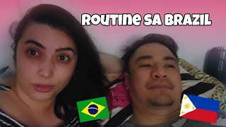 MY ROUTINE IN BRAZIL WITH MY FILIPINO HUSBAND  STARTING NEW ROUTINE filipinohusband brazil [upl. by Crellen]