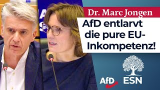 AfD entlarvt die pure EUInkompetenz – Dr Marc Jongen AfD [upl. by Anna-Diane89]