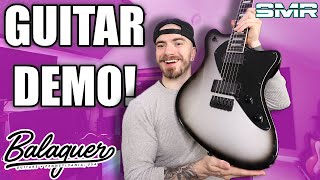 SILVERBURST BALAGUER ESPADA GUITAR DEMO [upl. by Attirb]