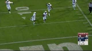 Georgia Tech Stuns Florida State On Blocked FG Return As Time Expires HD [upl. by Edrock]