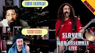 Slayer  War Ensemble Live REACTION [upl. by Meehyr]