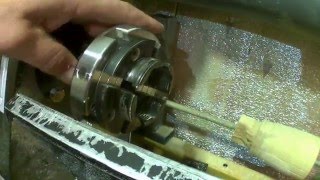 Патрон токарный 4х кулачковый для Корвет 747576 Lathe chuck 4jaw for Corvette 747576 [upl. by Salahi]