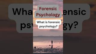 forensic psychology forensicpsychology [upl. by Aropizt]