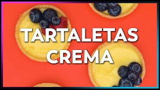 Tartaletas de crema pastelera  NOVUM [upl. by Hguh]