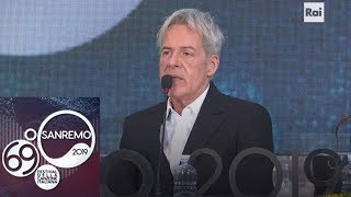 Sanremo 2019  Baglioni quotBisogna sempre misurarsi nella vita mai tirarsi indietroquot  09022019 [upl. by Kassie309]