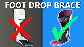 Best Brace For Foot Drop  Weve Tried ALL OF THEM [upl. by Paschasia]