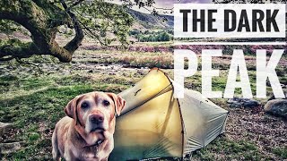 One Girl amp Her Dog Solo Wild Camping in the DARK PEAK [upl. by Eirelam]