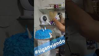 DIAMANTINA COMESTIBLE sonic pasteltresleches decoraciondepasteles live viralshort [upl. by Ylrebmi]