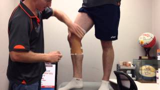 Knee MCL Taping [upl. by Alrzc]