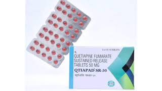 QTIAPAD SR 50 Tablets QUETIAPINE FUMARATE SUSTAINED RELEASE TABLETS 50 MG [upl. by Lienhard]