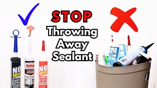 Say Goodbye To Wasted Sealant And Adhesive Tubes – Use Every Last Drop [upl. by Eshman]