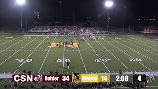 Buhler vs Newton High School Football [upl. by Phebe]