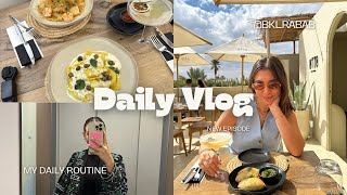 2 days Vlog entre Marrakech et Casa  daily routine shopping massage  and much more ❤️ [upl. by Niven541]